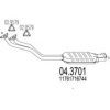 MTS 04.3701 Catalytic Converter